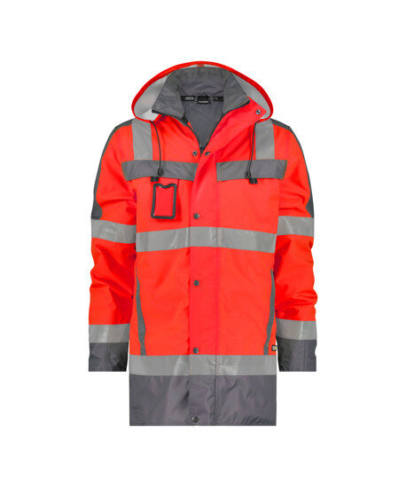 NEONROT/ZEMENTGRAU